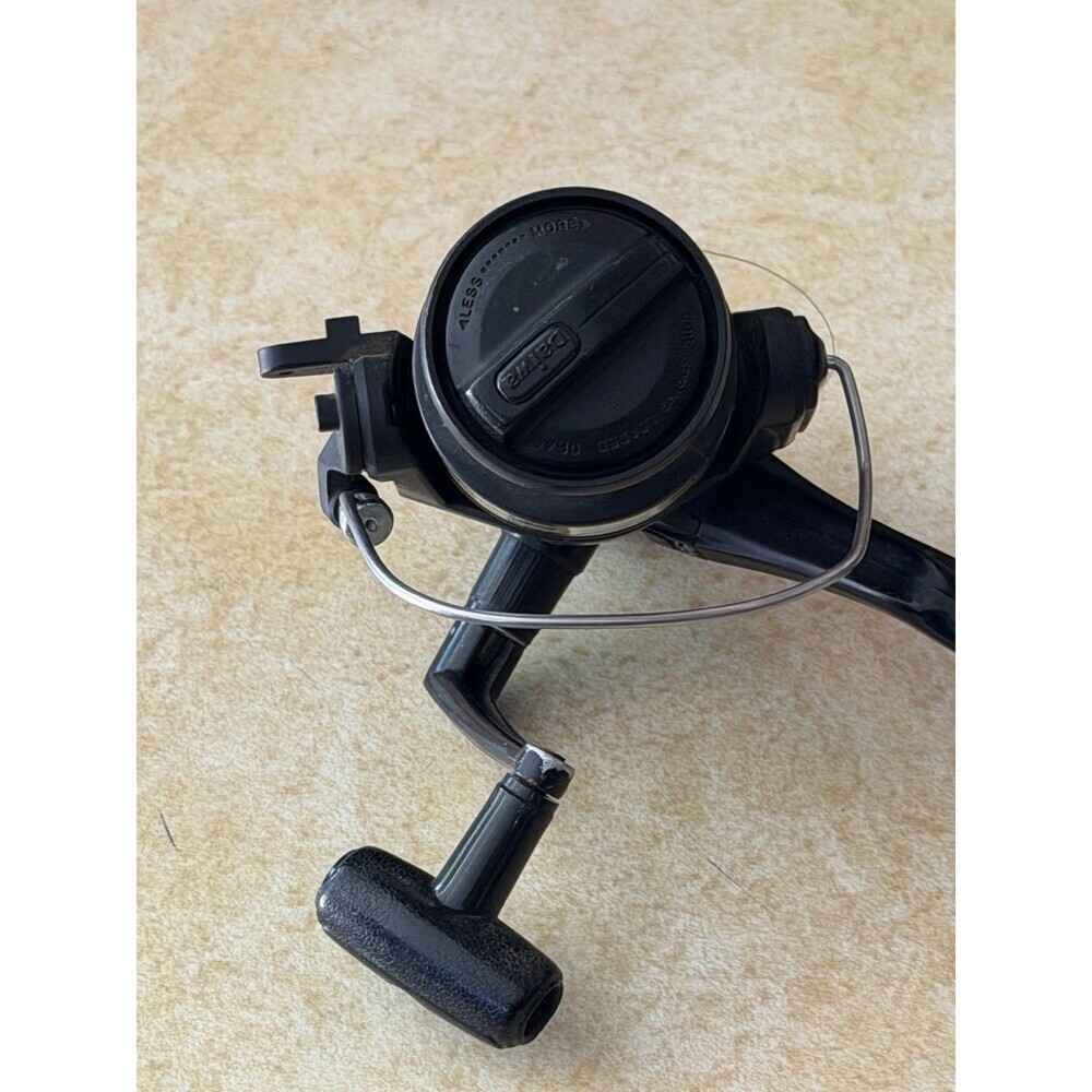 Vintage Daiwa Long Cast-X DC 75X Spinning Fishing Reel Ball Bearing Graphite - Picture 6 of 11